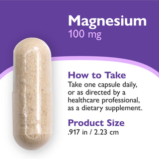 Magnesio, Cápsulas