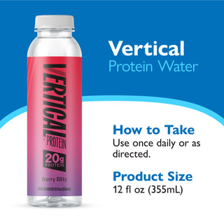 Agua proteica transparente «Vertical»