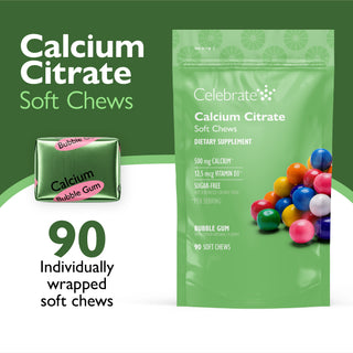 Calcio Citrato, masticables blandos