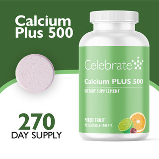 Calcio PLUS 500, Masticabile
