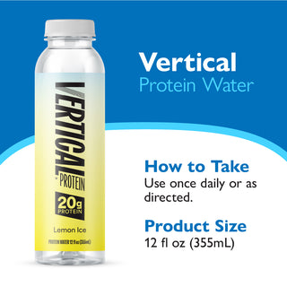 Agua proteica transparente «Vertical»