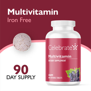 Multivitamínico bariátrico sin Hierro, Masticabile