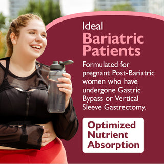 Vitamina prenatal bariátrica con Hierro, Cápsulas
