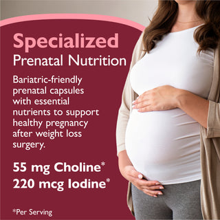Vitamina prenatal bariátrica con Hierro, Cápsulas