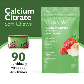 Calcio Citrato, masticables blandos
