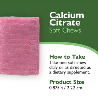 Calcio Citrato, masticables blandos