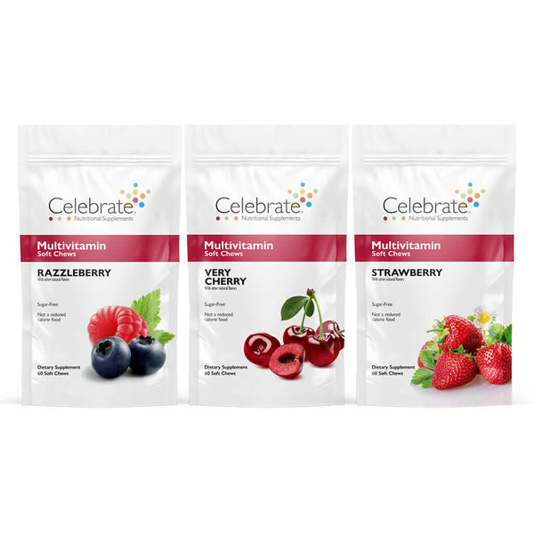 Razzleberry / Very Cherry / Strawberry / 180 Count